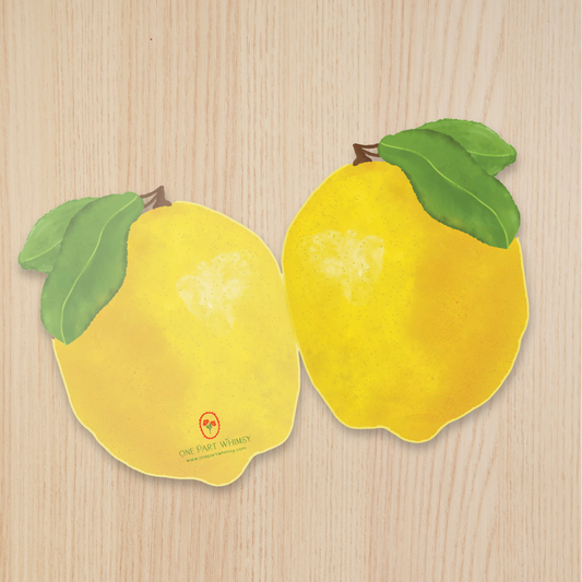 Lemon - Cut out card