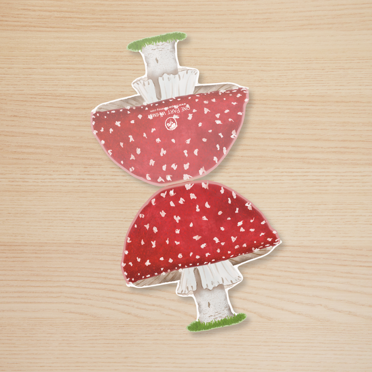 Mushroom - Cut out card