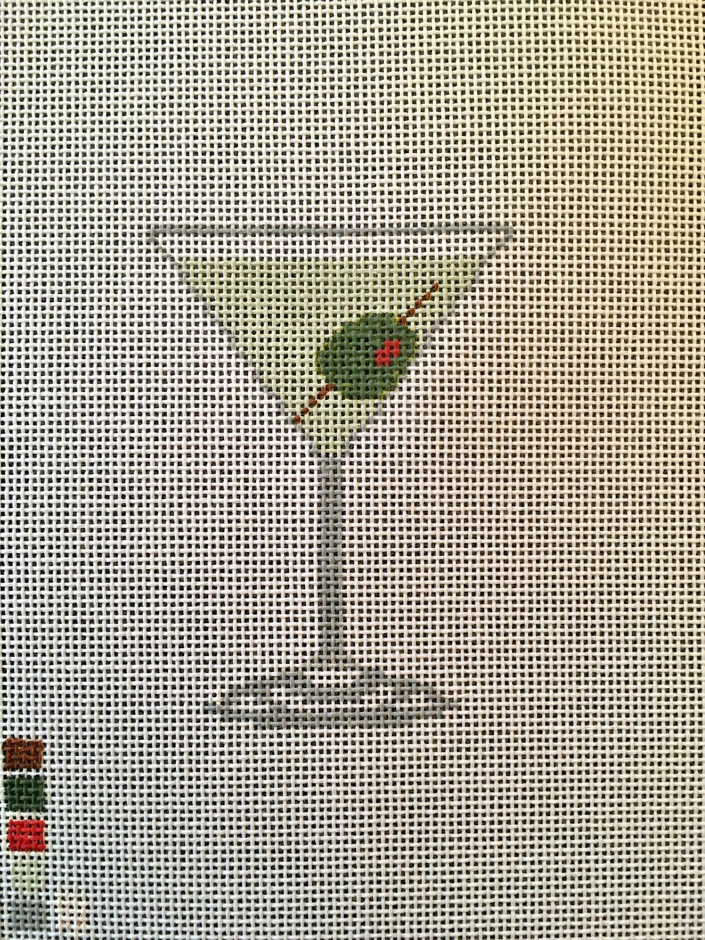 Martini with Olive