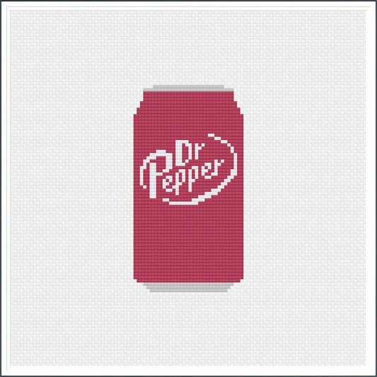 Dr Pepper Soda Can