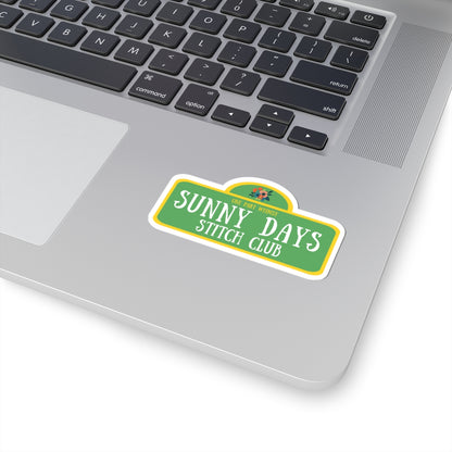 Sunny Days Stitch Club - Logo Sticker!