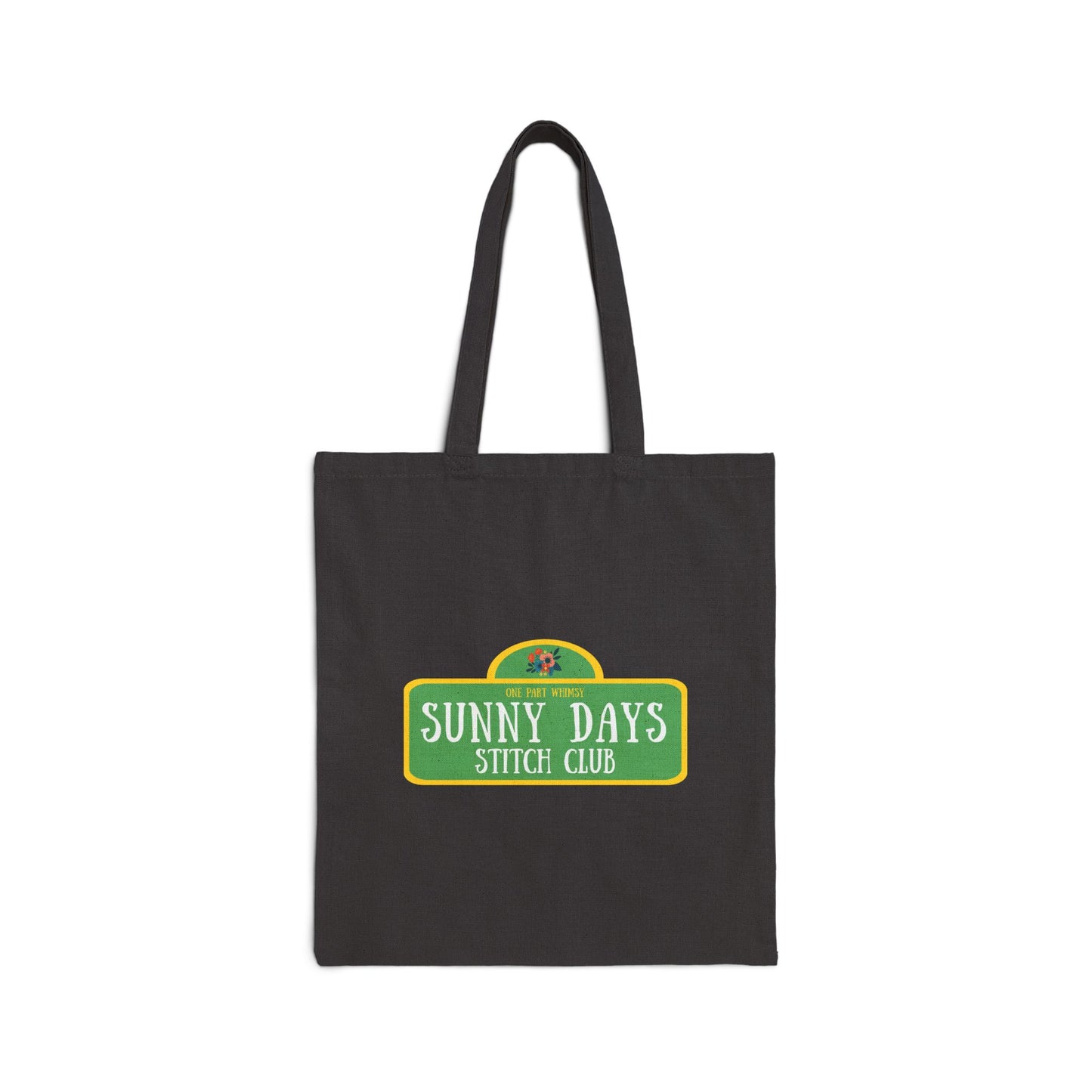 Sunny Days Stitch Club - Cotton Canvas Tote Bag