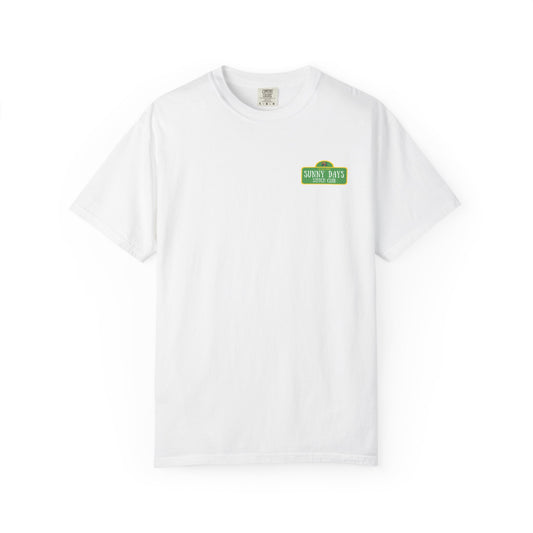 Sunny Days Stitch Club - White Logo T-Shirt