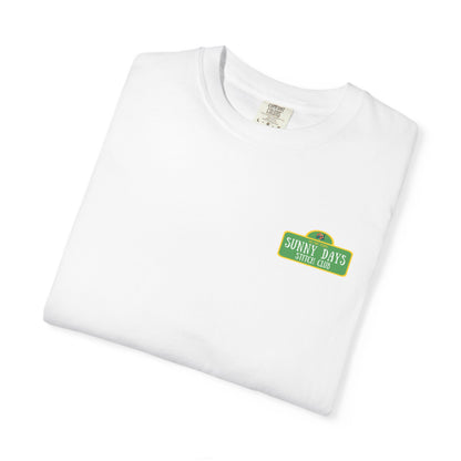Sunny Days Stitch Club - White Logo T-Shirt