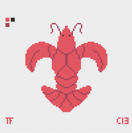 Crawfish Fleur-de-lis