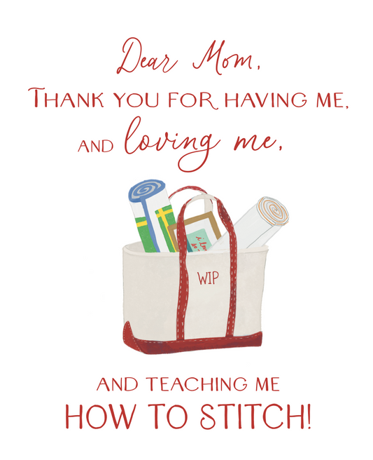 Dear Mom - Greeting Card