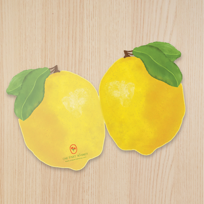 Lemon - Cut out card