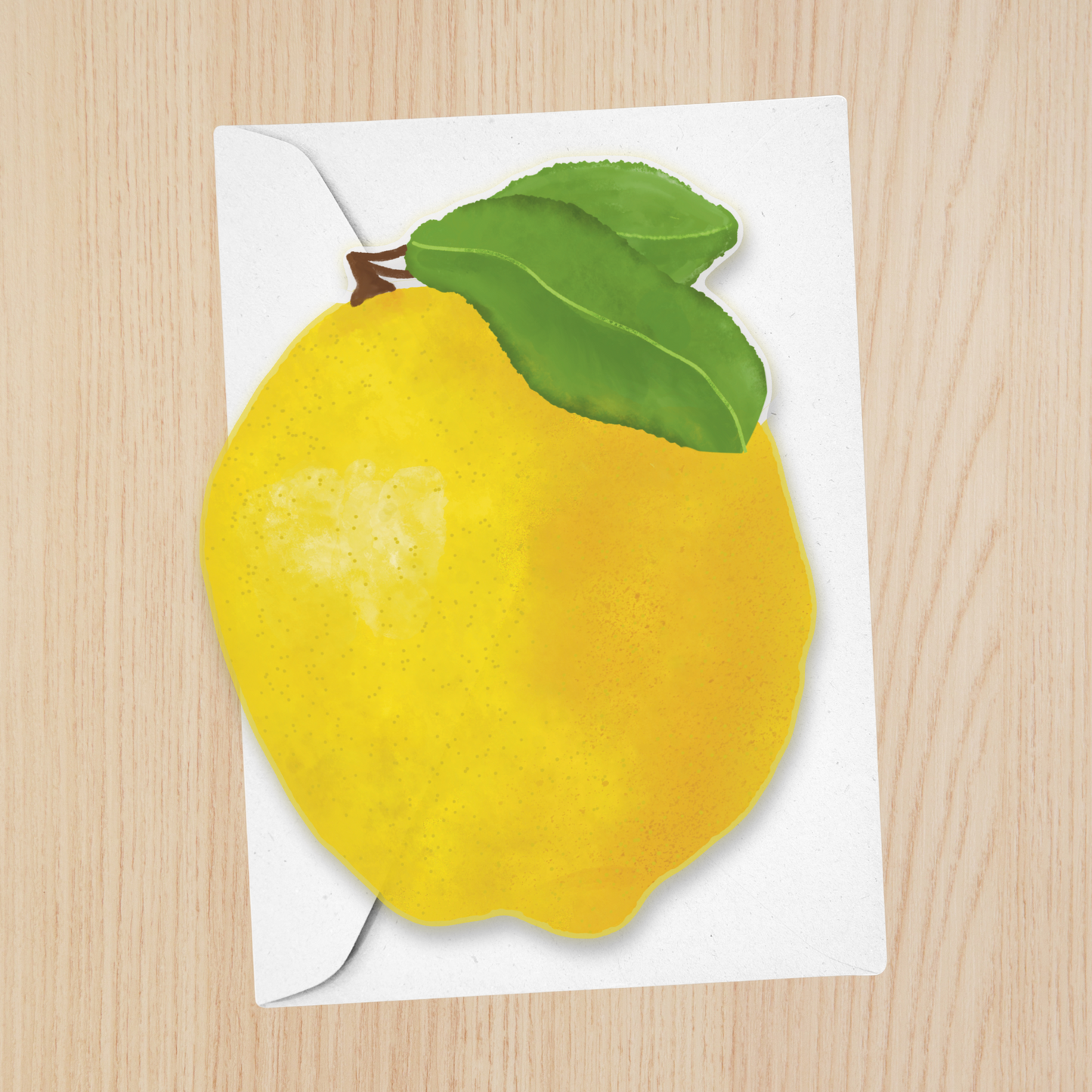 Lemon - Cut out card