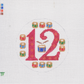 Day 12 - Twelve Drummers Drumming -  12 Days of Christmas Needlepoint Canvas Series