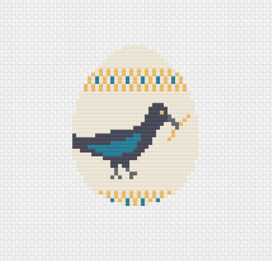 Texas Easter Egg - Grackle