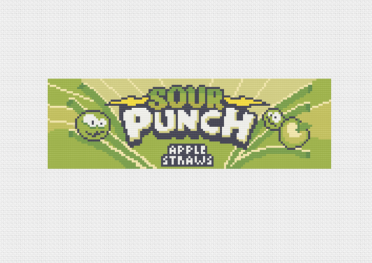 Sour Punch Straws Chart