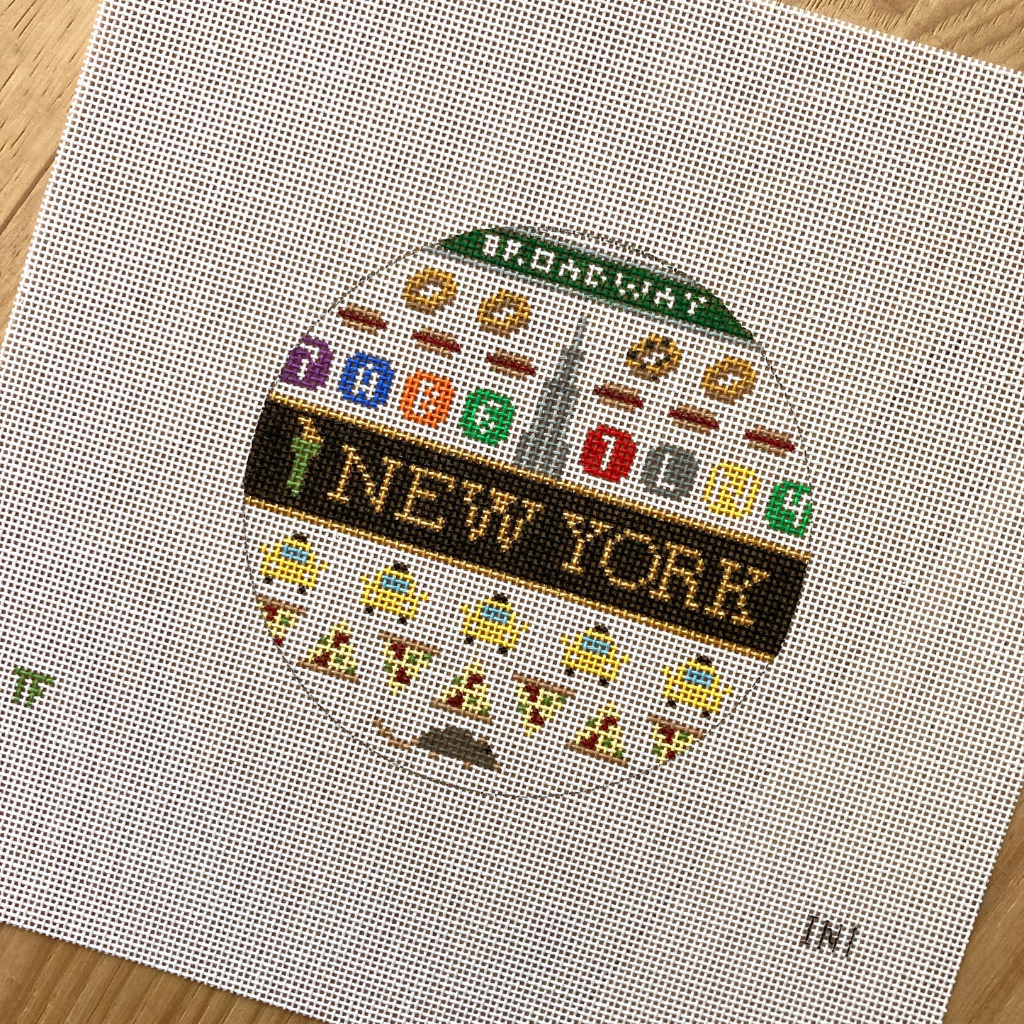 New York Icons Sampler Round