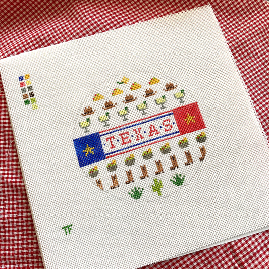 Texas Icons Sampler Round