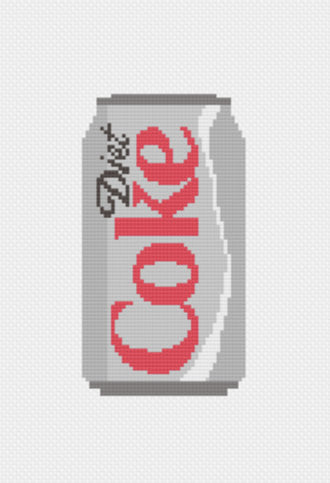 Diet Coke Soda Can